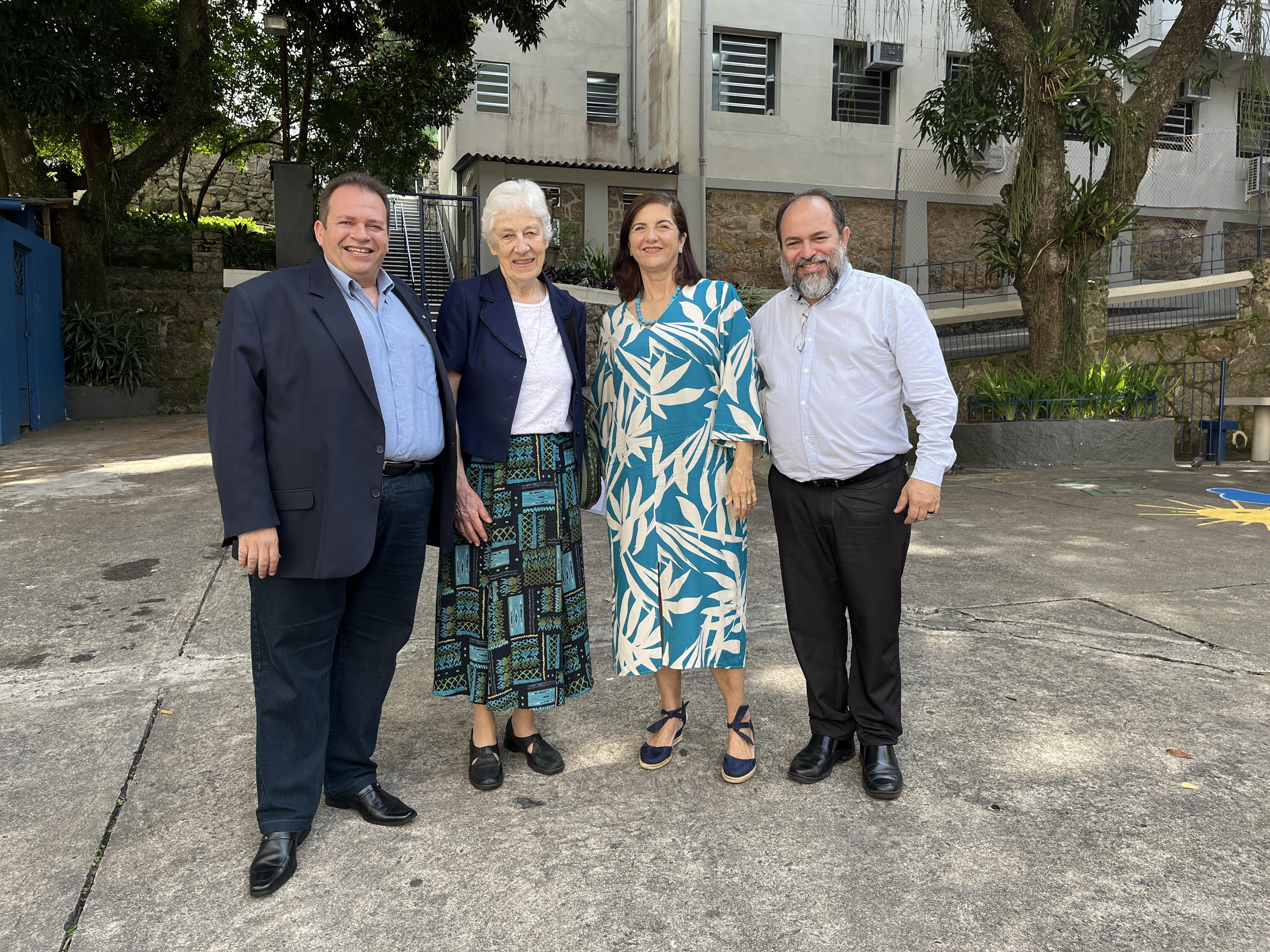 CSCM-Rio recebe visita de Religiosa representante do IRSCM na ONU