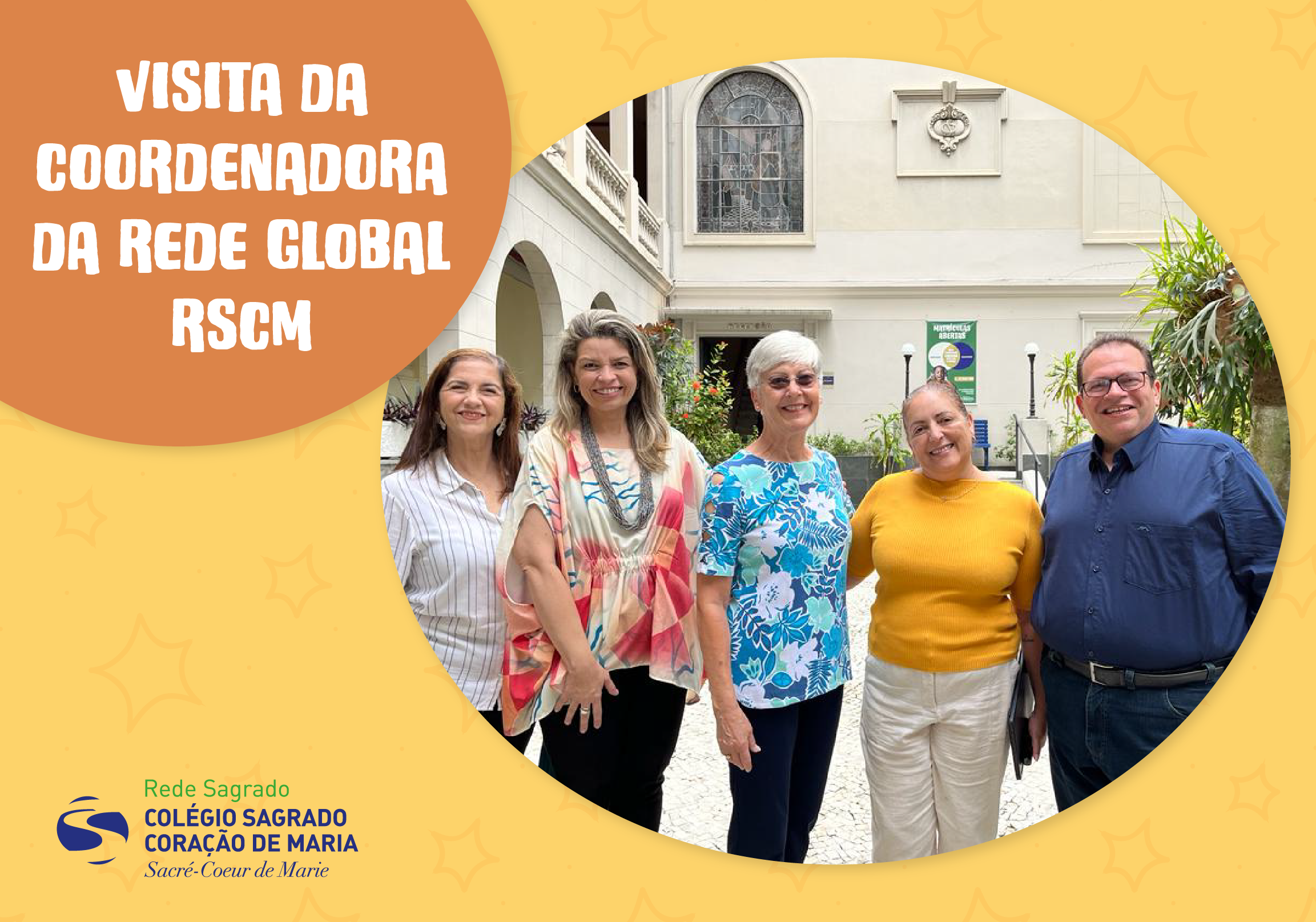 Coordenadora da Rede Global de Escolas RSCM visita Unidade do Rio de Janeiro
